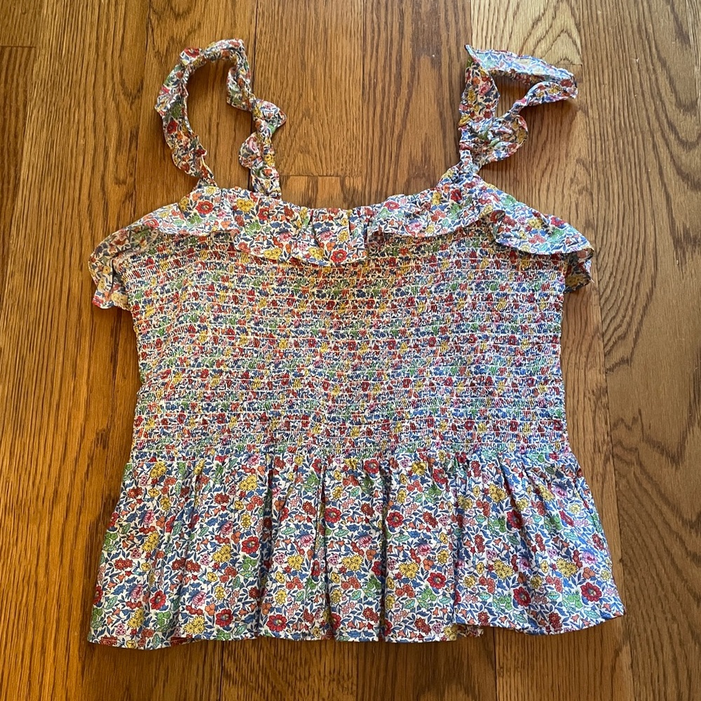 Jcrew Peplum Top